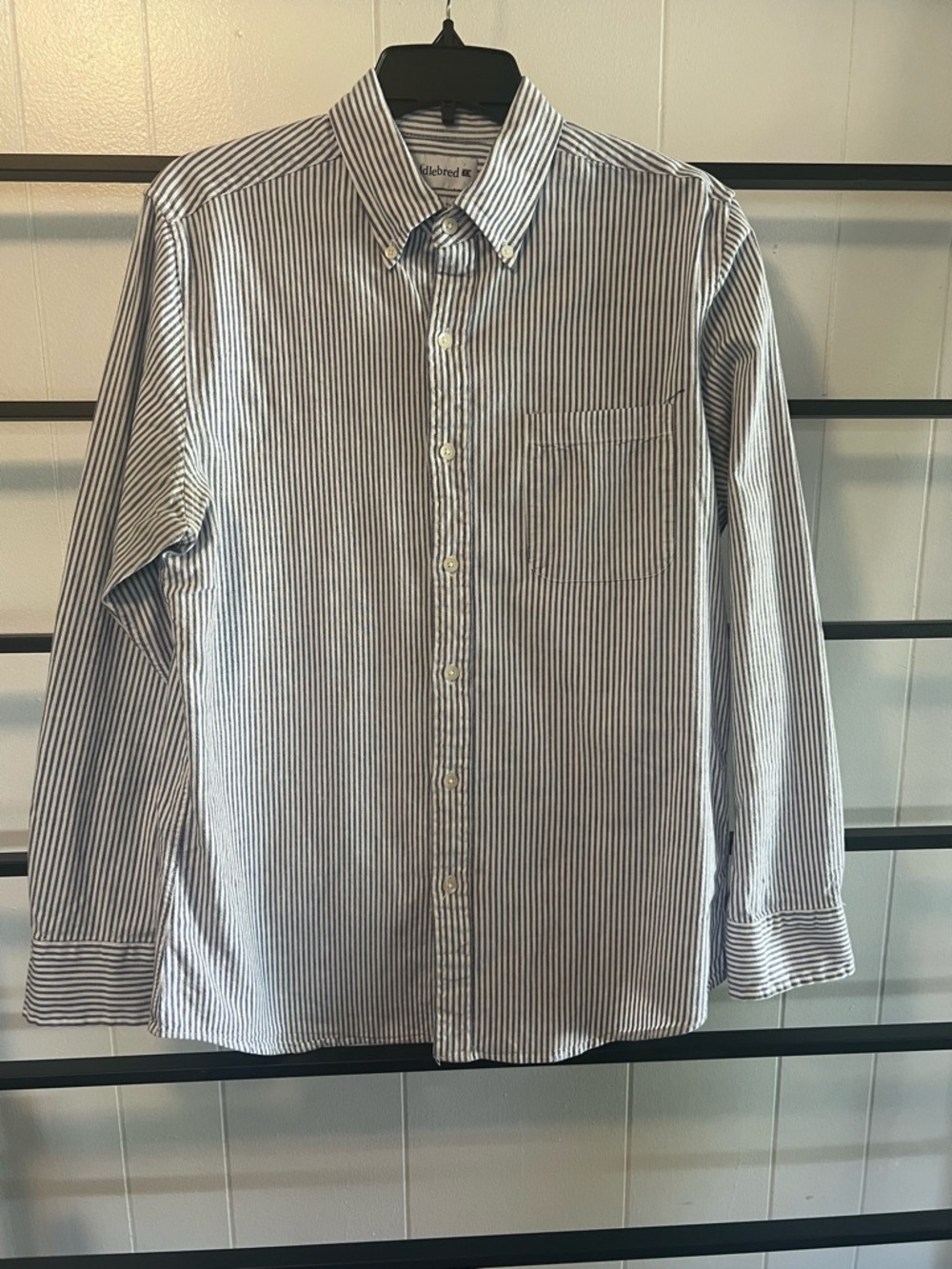 VGC Men's SADDLEBREAD, Tailored Fit, M, Long Sleeve Button Down Shirt, F6